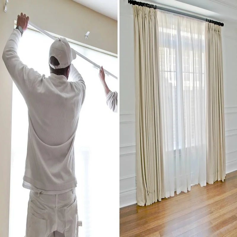 Curtains Installation